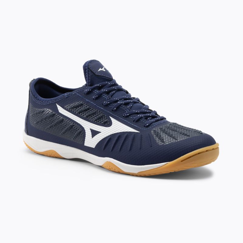 Buty piłkarskie męskie Mizuno Rebula Sala Elite IN granatowe Q1GA202001