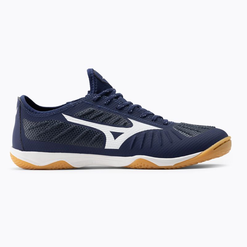 Buty piłkarskie męskie Mizuno Rebula Sala Elite IN granatowe Q1GA202001 2