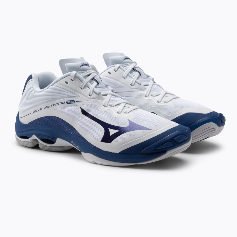Buty do siatkówki męskie Mizuno Wave Lightning Z6  niebieskie V1GA200021 5