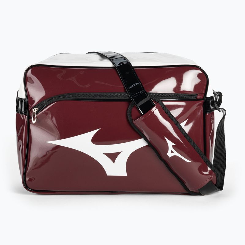 Torba treningowa Mizuno Rb Enamel bordowa 33ED9F0561