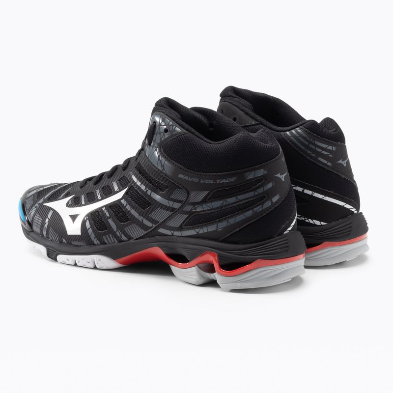Buty do siatkówki Mizuno Wave Voltage Mid czarne V1GA196545 3