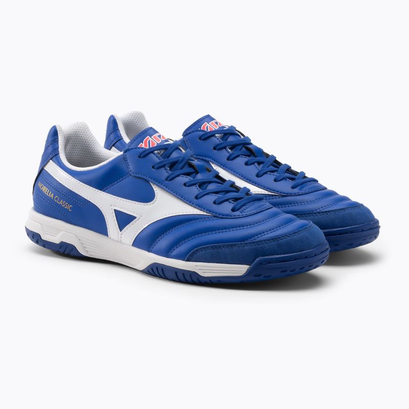 Buty piłkarskie Mizuno Morelia Sala Classic IN  niebieskie Q1GA200225 5