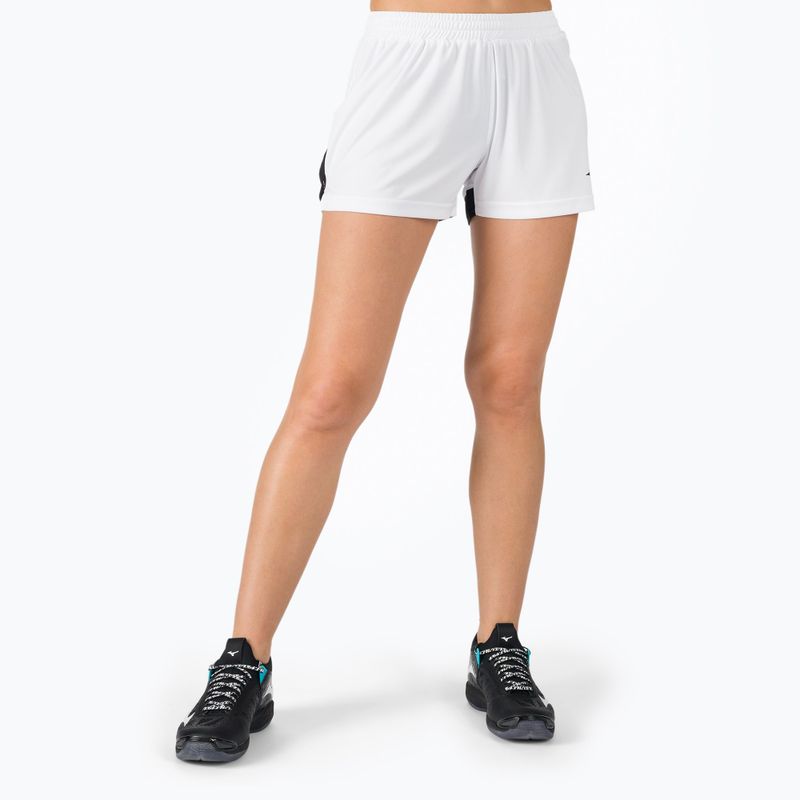 Spodenki treningowe damskie Mizuno Premium Handball białe X2FB0C0201