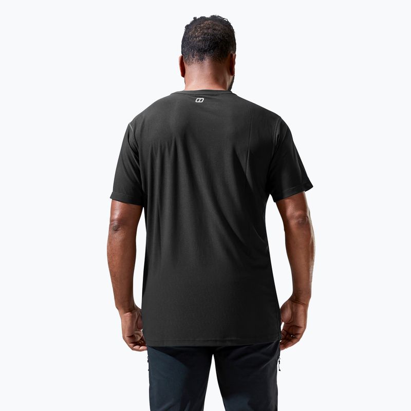 Koszulka męska Berghaus 24/7 Tech Basecrewss black/black 3