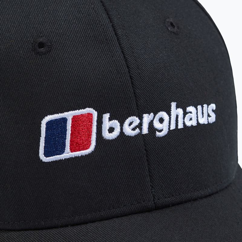 Czapka z daszkiem Berghaus Logo Recognition black/black 3