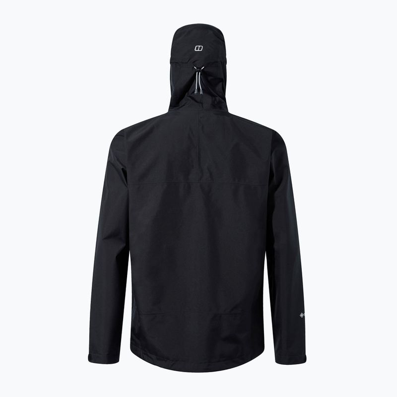 Kurtka przeciwdeszczowa męska Berghaus Paclite Dynak black/black 12