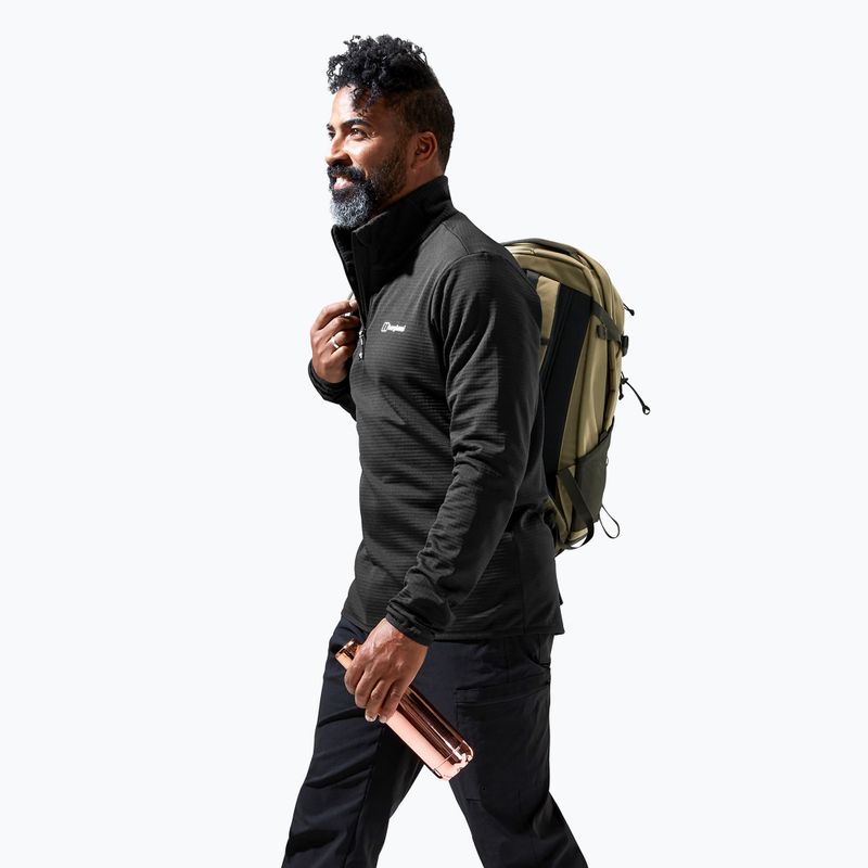 Bluza trekkingowa męska Berghaus Keppla black/black 6