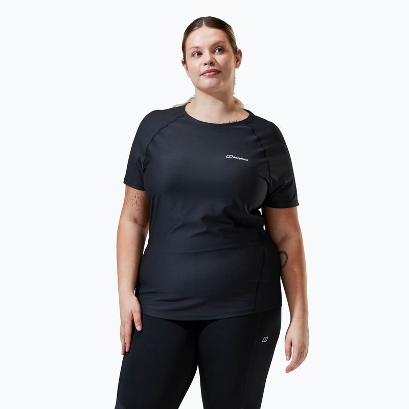 Koszulka damska Berghaus 24/7 Tech Basecrewss black/black