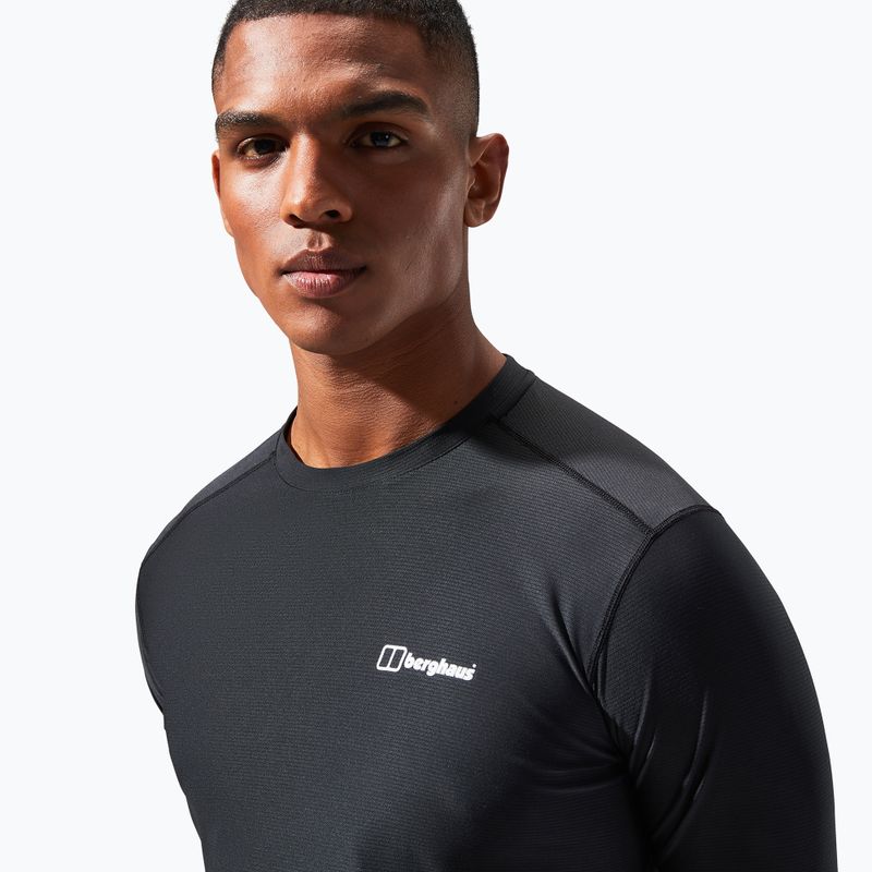 Longsleeve męski Berghaus 24/7 Basecrew black/black 5