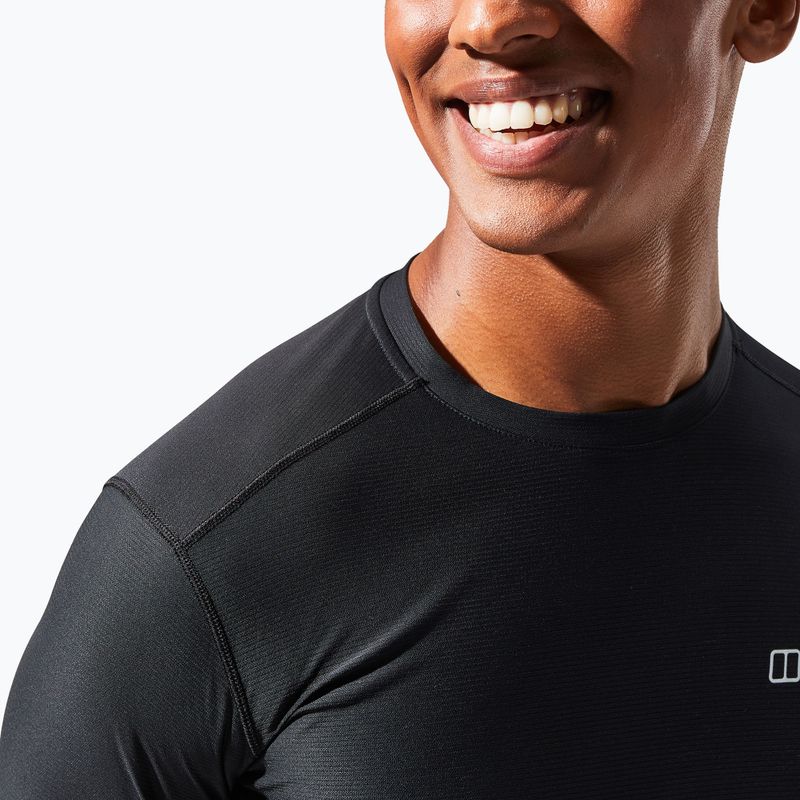 Longsleeve męski Berghaus 24/7 Basecrew black/black 6