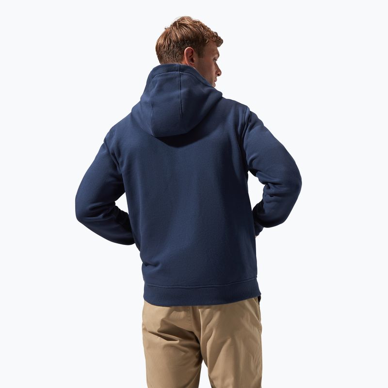 Bluza męska Berghaus Logo Full Zip dusk 3