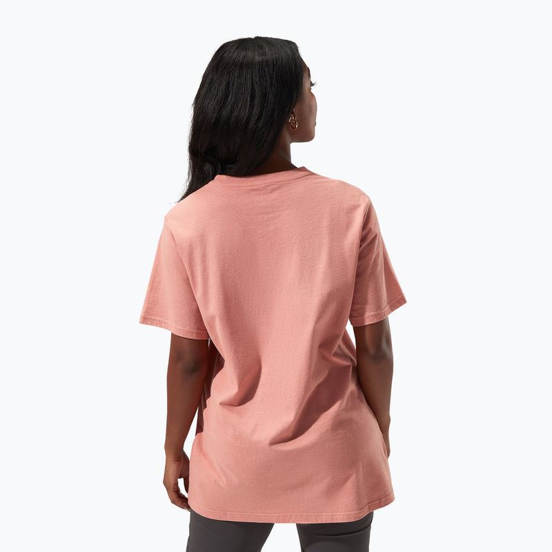 Koszulka damska Berghaus Boyfriend Logo rose dawn 3