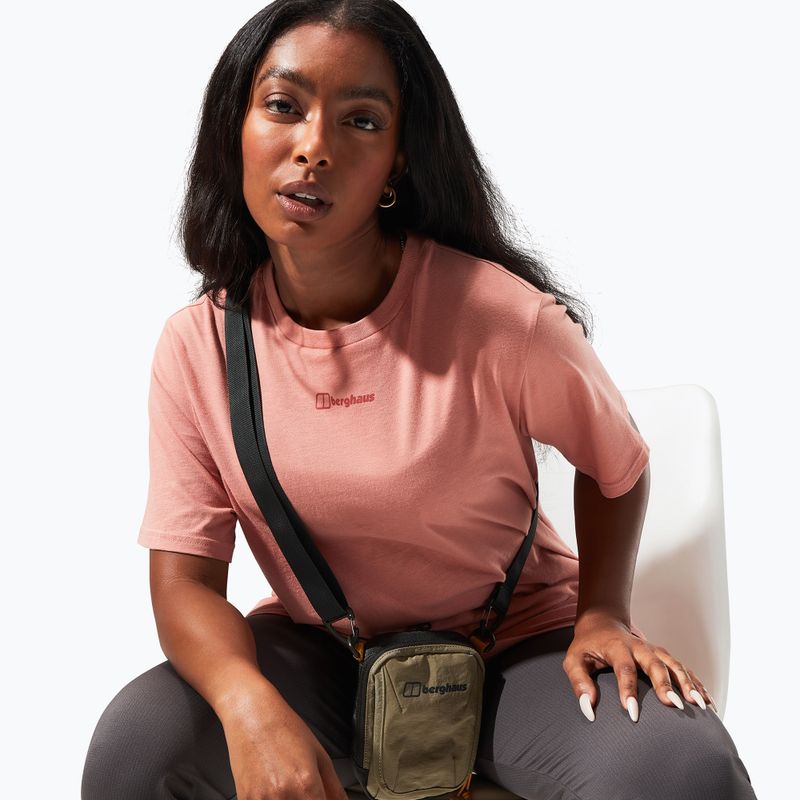 Koszulka damska Berghaus Boyfriend Logo rose dawn 5
