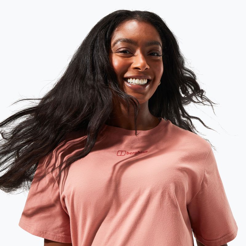 Koszulka damska Berghaus Boyfriend Logo rose dawn 6