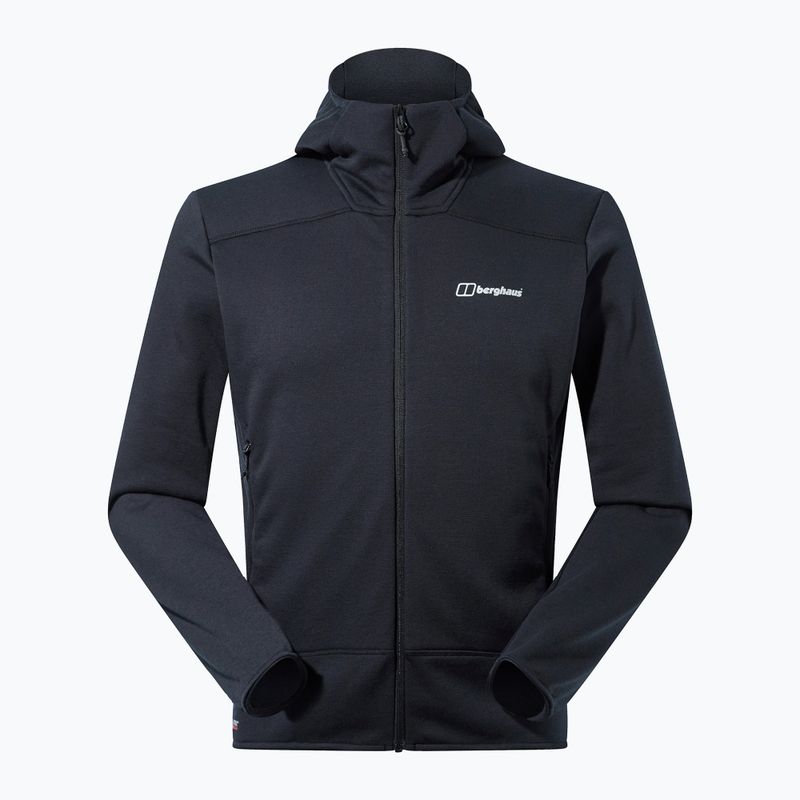 Bluza polarowa męska Berghaus Heuberg Hoody black/black 11