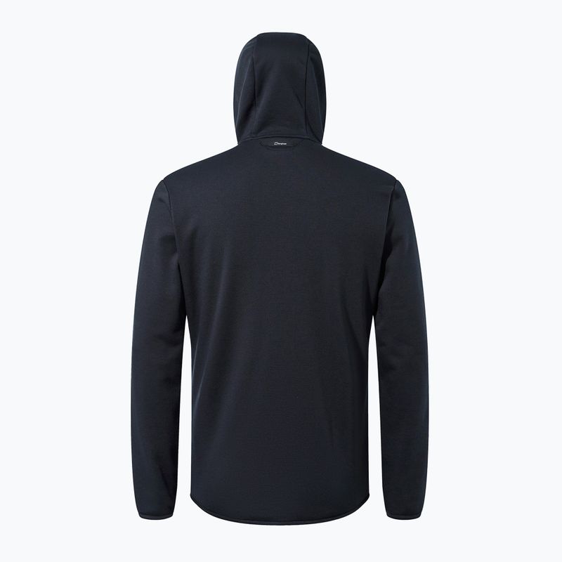 Bluza polarowa męska Berghaus Heuberg Hoody black/black 12