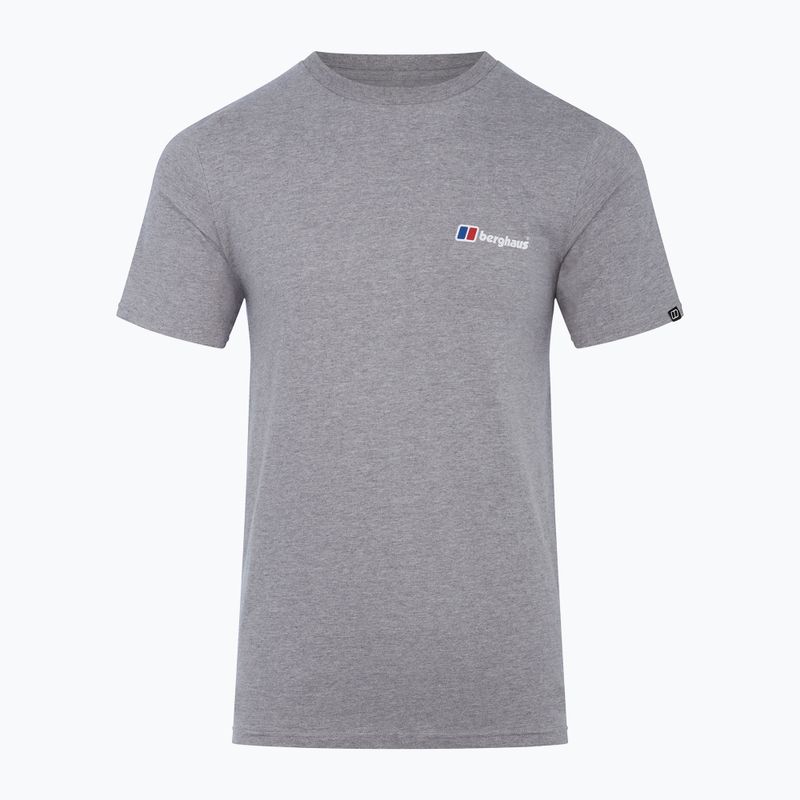 Koszulka męska Berghaus Snowdon SS Tee 2.0 grey marl bci 8