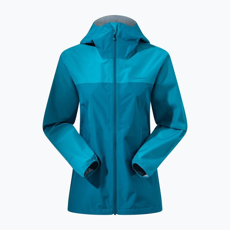 Kurtka przeciwdeszczowa damska Berghaus Deluge Pro 3.0 deep ocean/jungle jewel 11