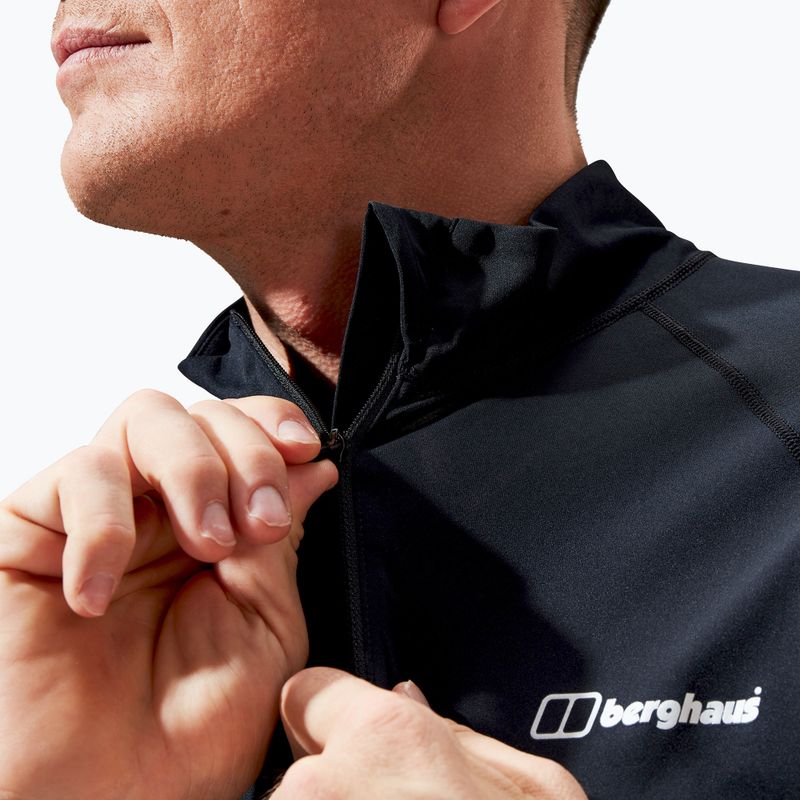 Longsleeve męski Berghaus Trailblaze Tech Tee black/black 5