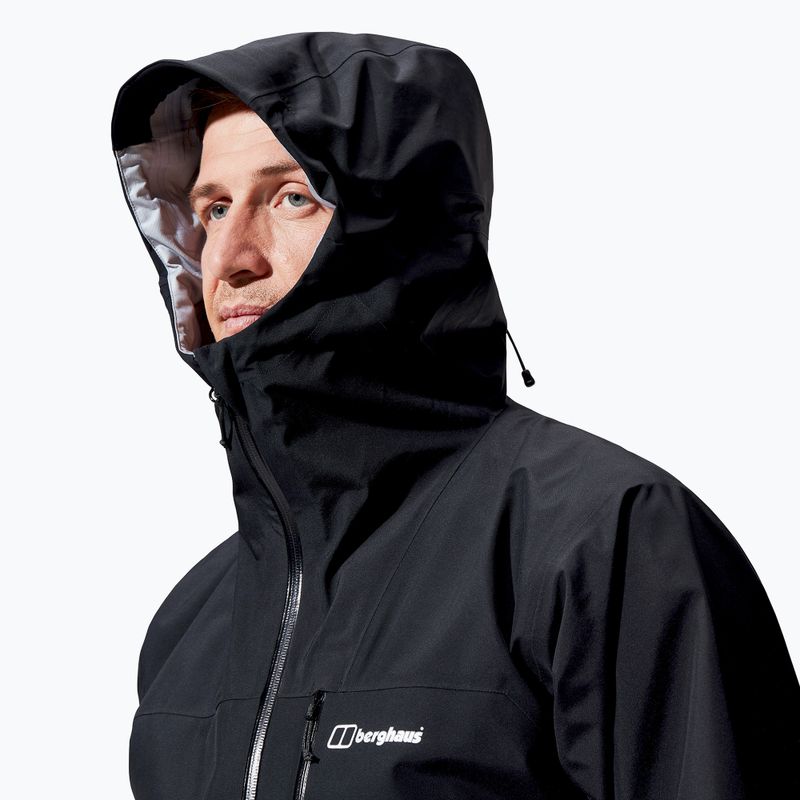 Kurtka przeciwdeszczowa męska Berghaus Vorlich 3L GTX black/black 4