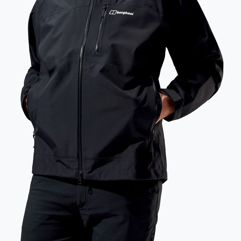Kurtka przeciwdeszczowa męska Berghaus Vorlich 3L GTX black/black 6