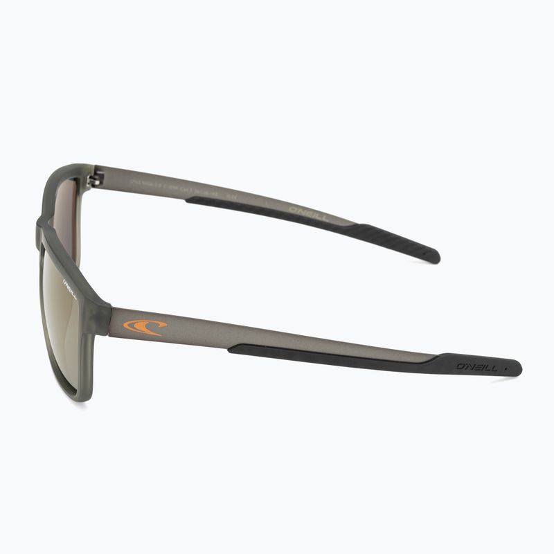 Okulary przeciwsłoneczne O'Neill ONS 9006-2.0 matte khaki crystal/gun/gold mirror 4