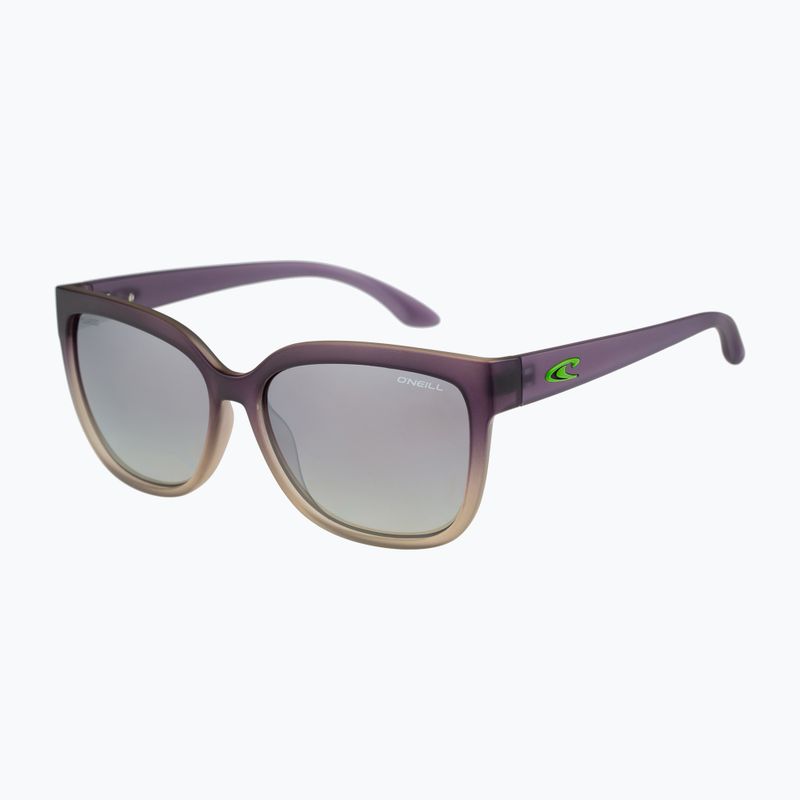 Okulary przeciwsłoneczne O'Neill ONS 9034-2.0 matte purple/birch/purple to brown flash