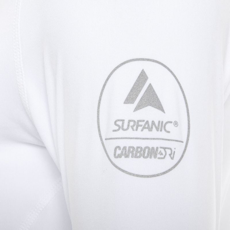 Longsleeve termoaktywny damski Surfanic Cozy CarbonDri Limited Edition Crew Neck white 7