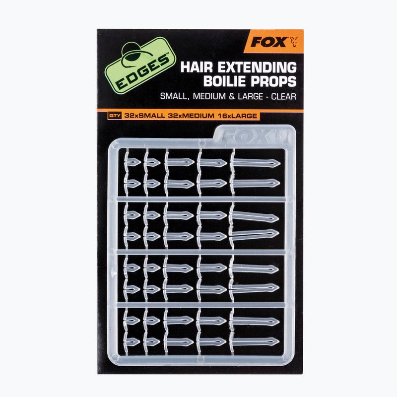 Stopery do przynęt Fox International Edges Extender Stops 2 szt. clear