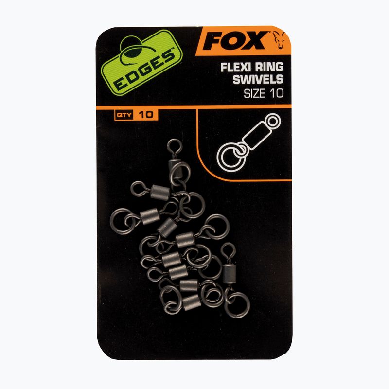 Krętliki karpiowe Fox International Edges Flexi Ring Swivel 10