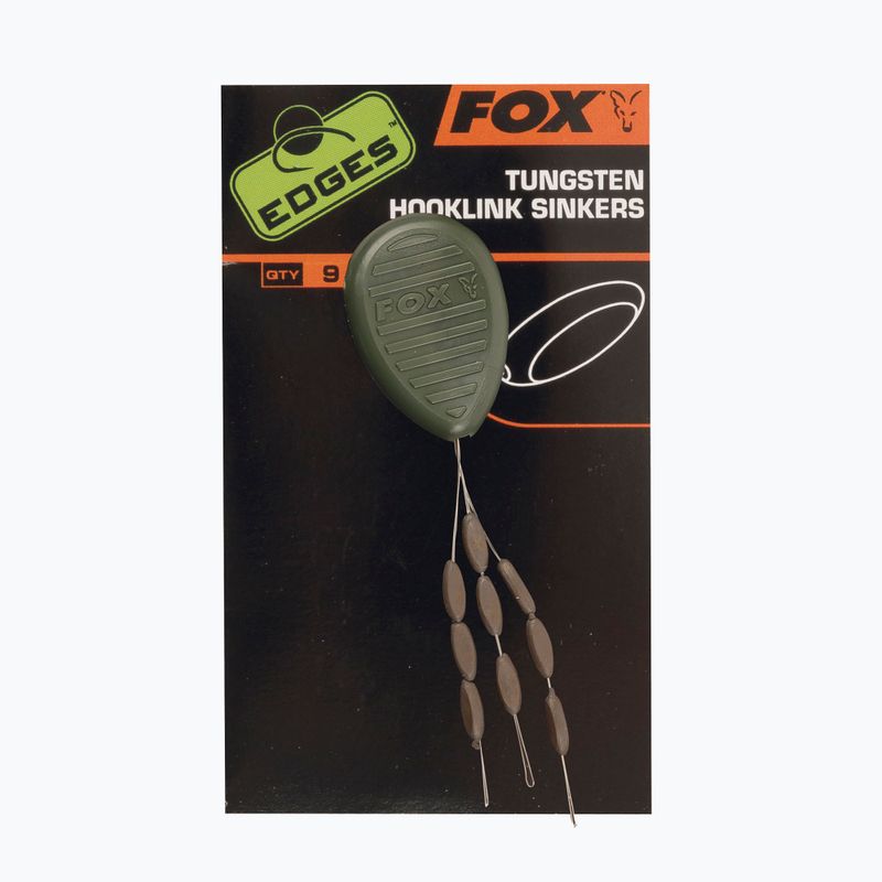 Obciążniki karpiowe Fox International Edges Tungsten Hooklink Sinkers