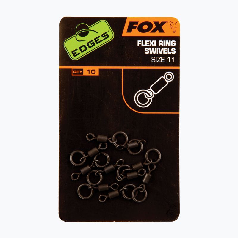 Krętliki karpiowe Fox International Edges Flexi Ring Swivel 11