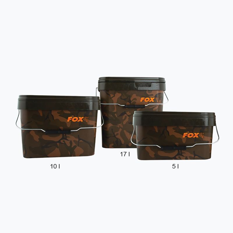 Wiadro Fox International Square 10 l camo 2