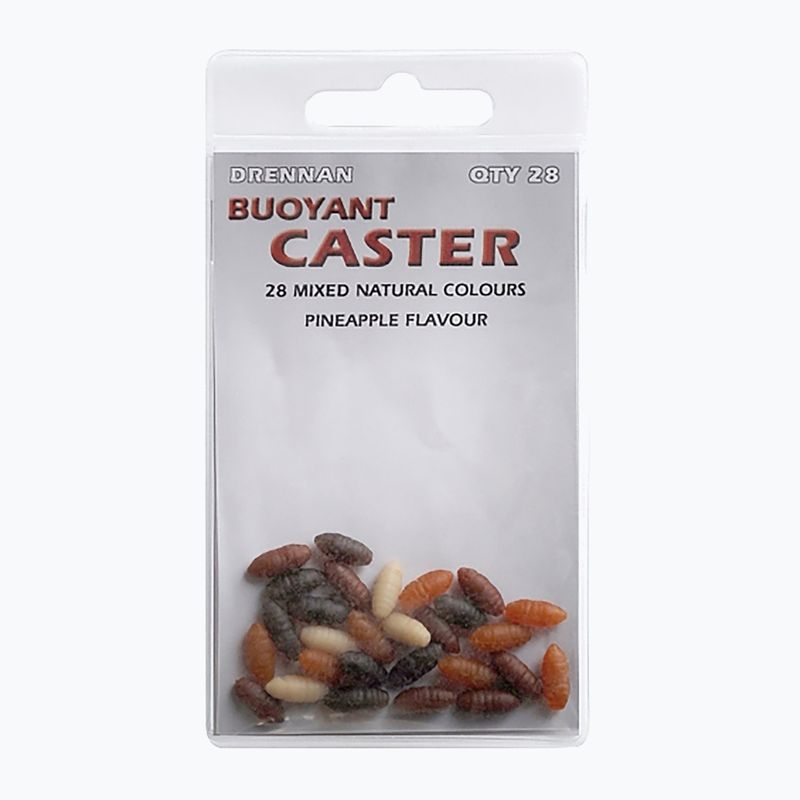 Przynęta sztuczny robak Drennan Buoyant Caster 28 szt. brązowa TGABBC001