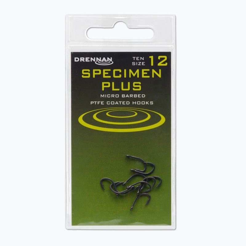 Haczyki Drennan Specimen Plus czarne HESPPM012 3
