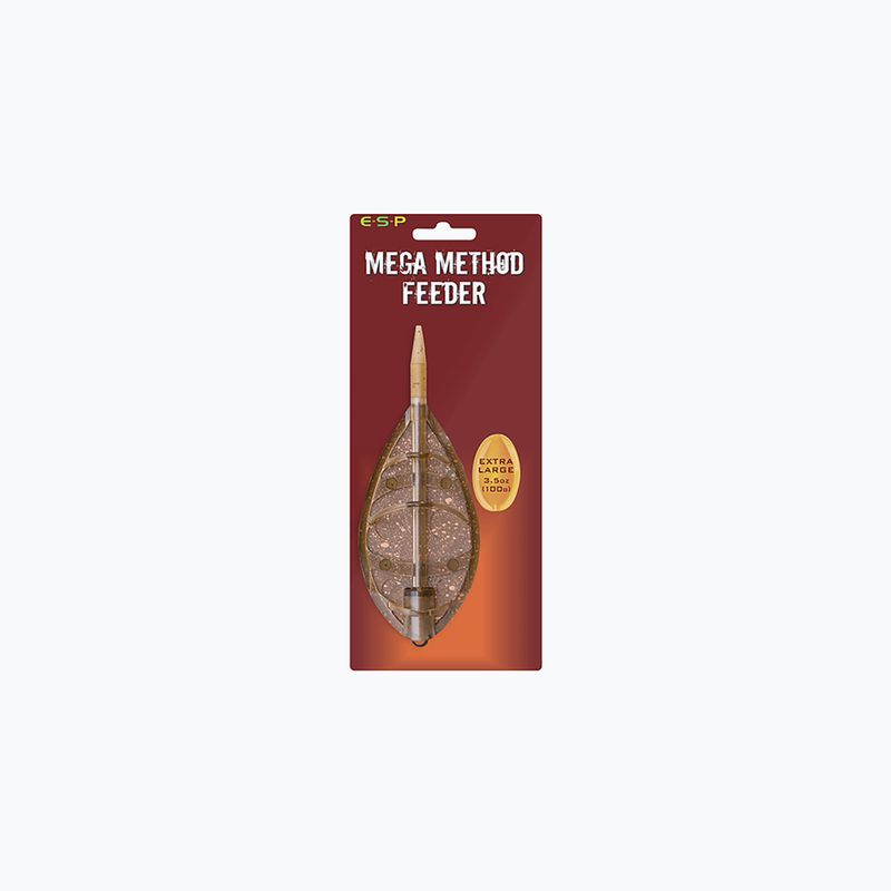 Koszyk zanętowy ESP Mega Method Feeder XL brązowy ETFMML100