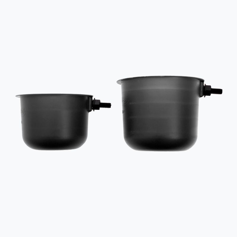 Kubki Drennan zanętowe Pole Pots 2 szt. czarne TOPP001 2