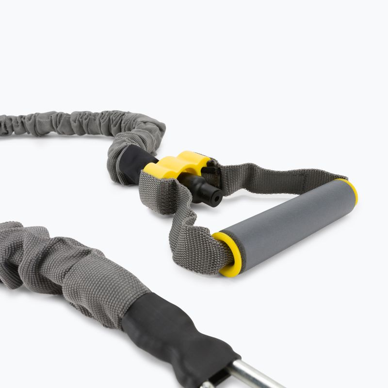 Gumy do ćwiczeń Reebok Tubing Power Tube - Level 2 szare 4
