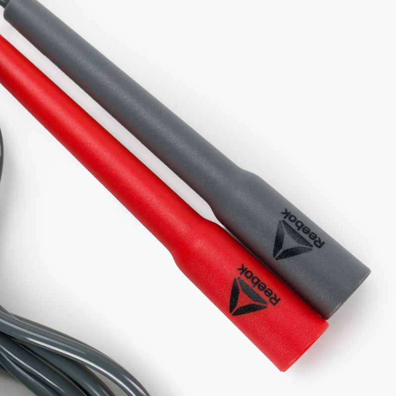 Skakanka Reebok RARP-11081 3M Elements szara/czerwona 2