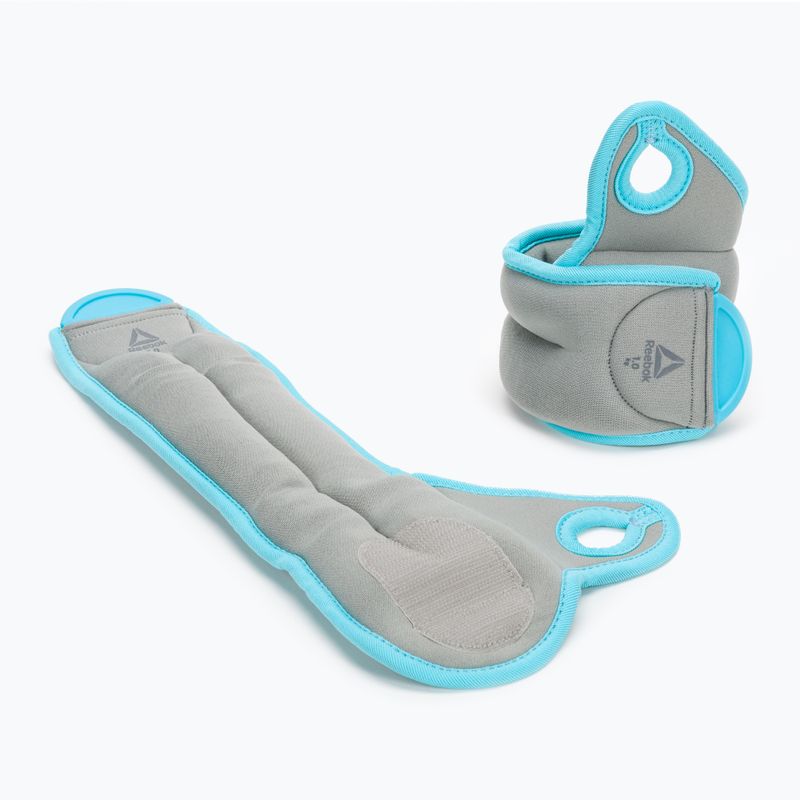 Obciążniki na nadgarstki Reebok RAWT-11071BL 2 x 1 kg