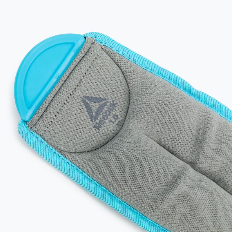 Obciążniki na nadgarstki Reebok RAWT-11071BL 2 x 1 kg 3