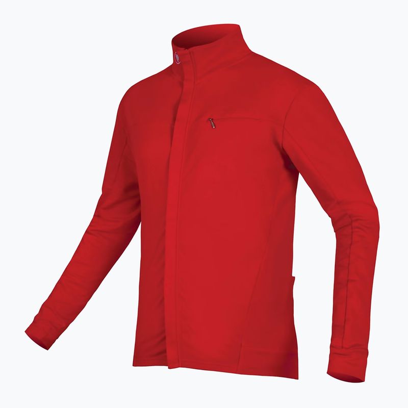 Bluza rowerowa męska Endura Xtract Roubaix red 5