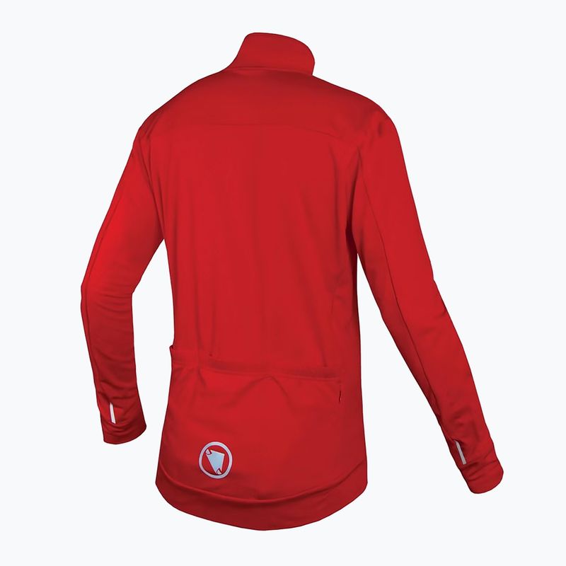 Bluza rowerowa męska Endura Xtract Roubaix red 6