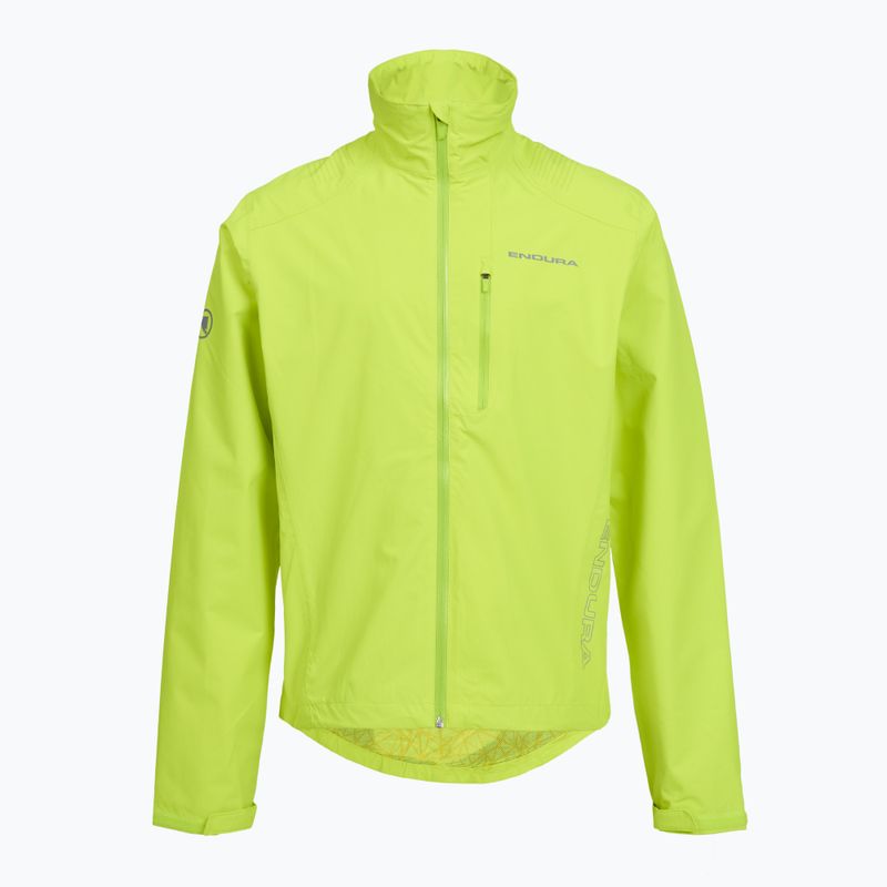 Kurtka rowerowa męska Endura Hummvee Waterproof hi-viz yellow