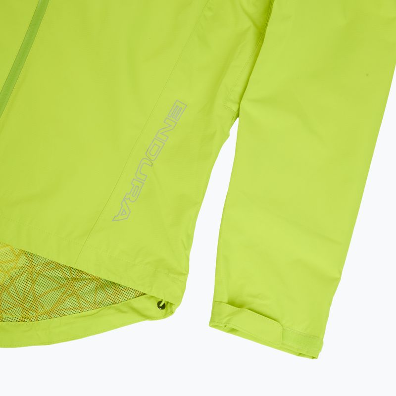 Kurtka rowerowa męska Endura Hummvee Waterproof hi-viz yellow 4