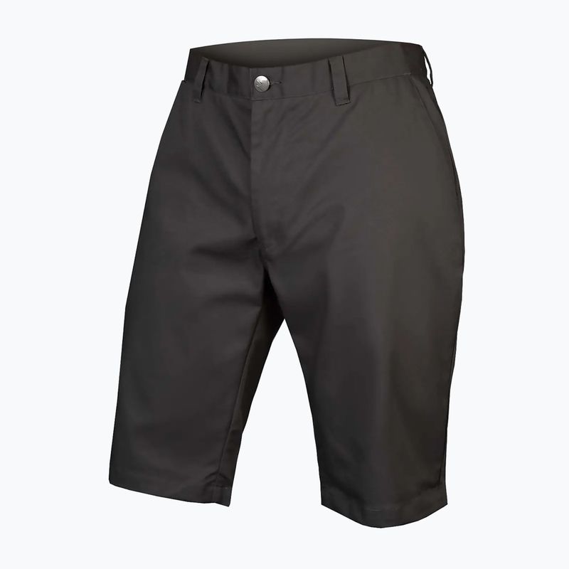 Spodenki rowerowe męskie Endura Hummvee Chino W/Liner grey 3