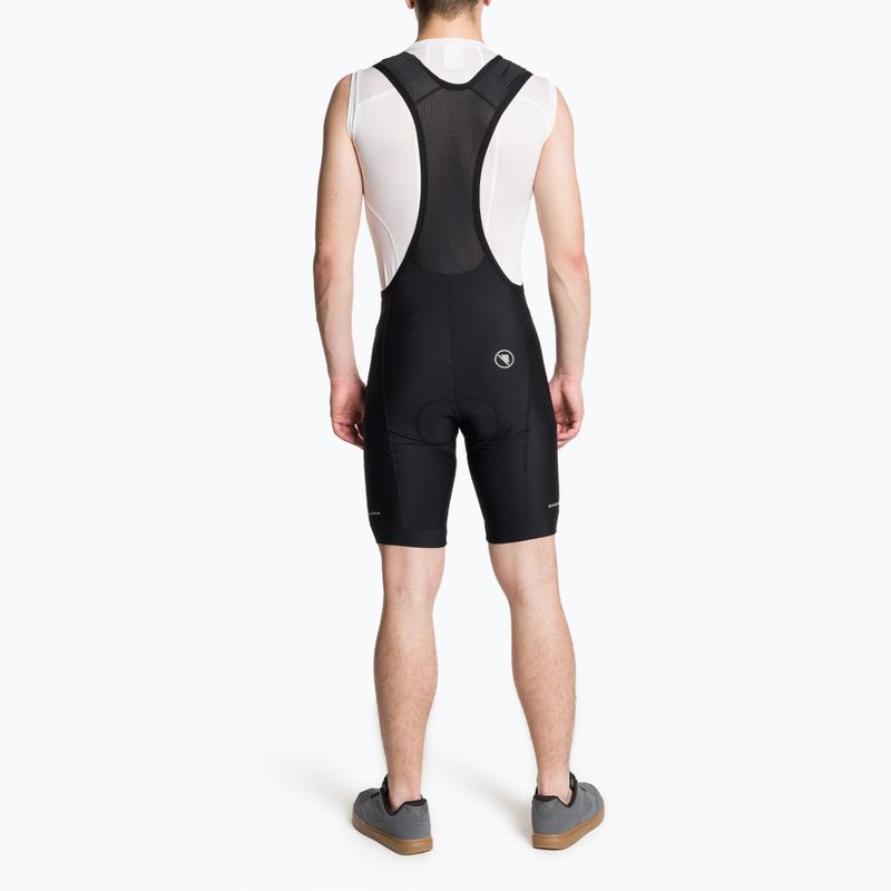 Spodenki rowerowe męskie Endura Xtract Gel II Bibshort black 2