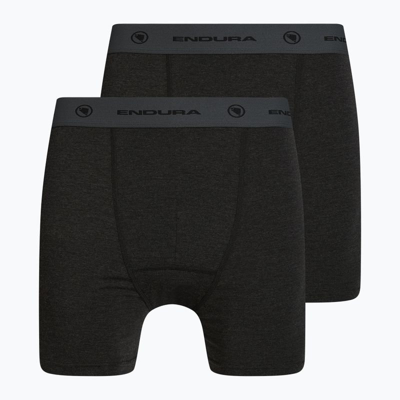 Bokserki rowerowe męskie Endura Bike Boxer 2 pary anthracite
