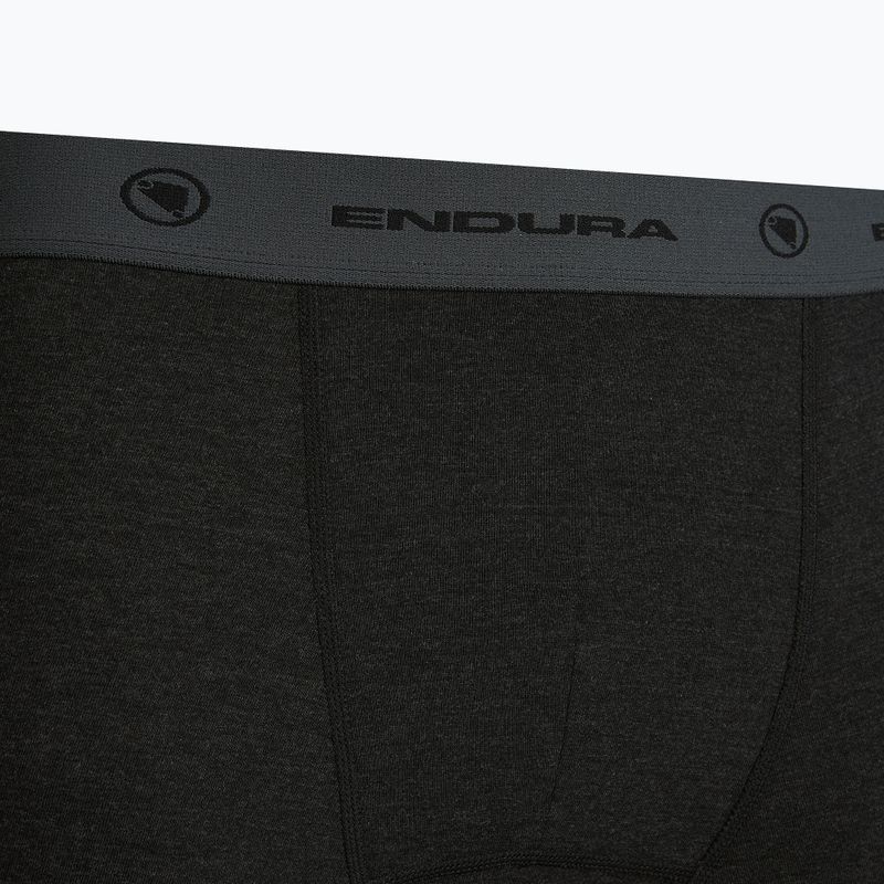 Bokserki rowerowe męskie Endura Bike Boxer 2 pary anthracite 4