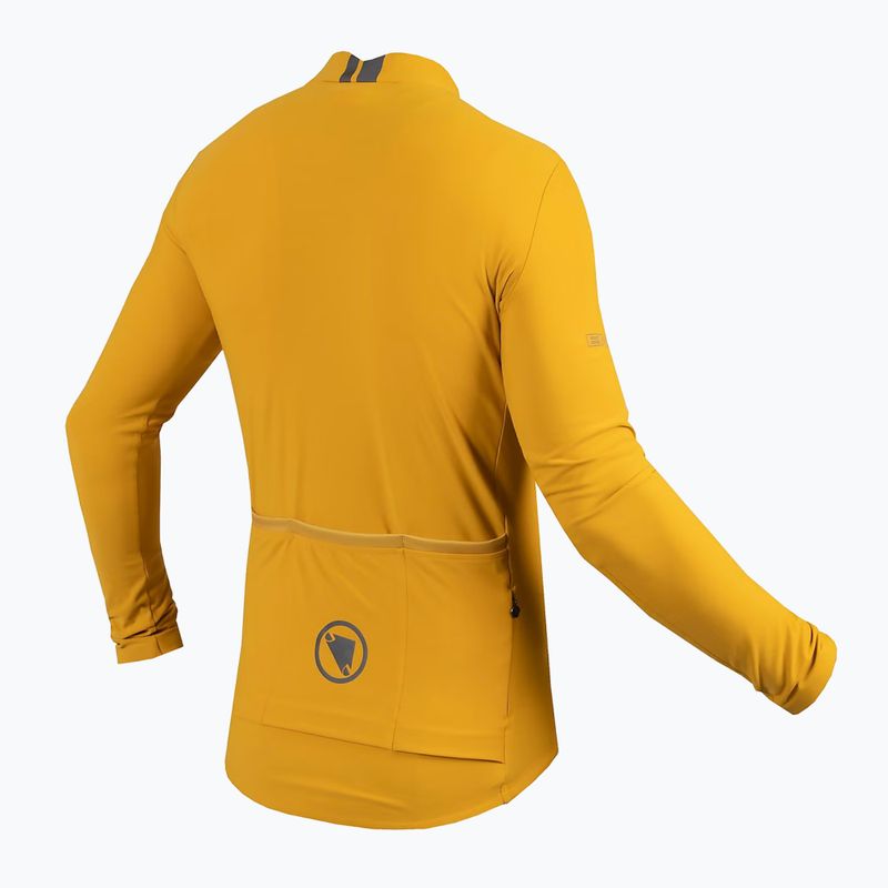 Longsleeve rowerowy męski Endura Pro SL II L/S mustard 11